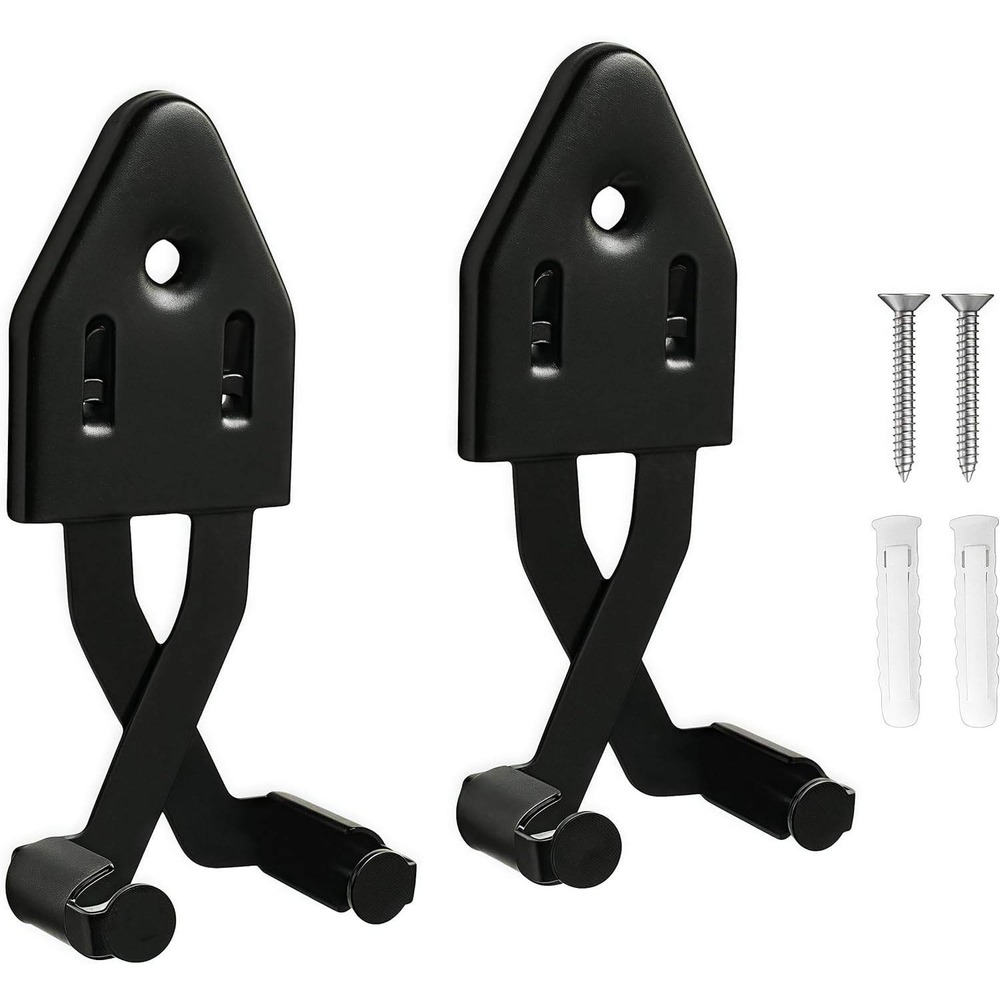 Adjustable Vertical Sword Dagger Axe Wall Mount Hanger Medieval Display Set of 2